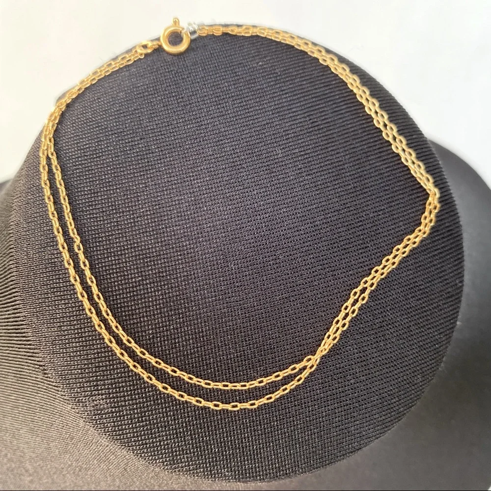 Double-Strand golden bracelet - Picture 3 of 6